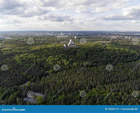 Aerial View Of German Forest Grunewald Located In The Western Side Of