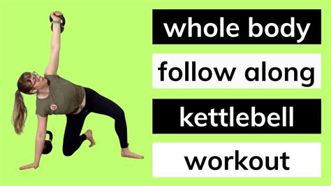 Full Body Kettlebell Workout Follow Along 45 Minutes All Levels Youtube