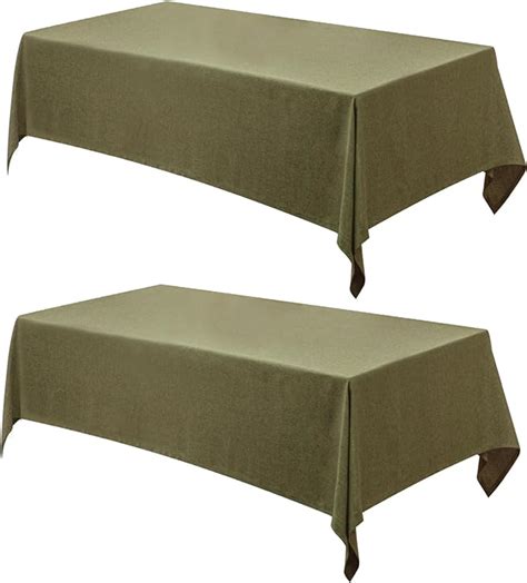 Amazon Balcony Falcon Pcs Washable Linen Rectangular Tablecloth