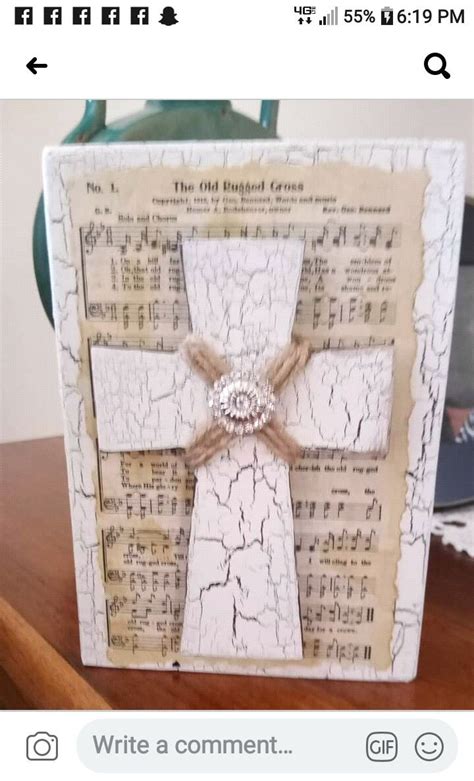 Pin By Lisa Copeland Doyle On Cross Crafts Hymnal Crafts Wooden