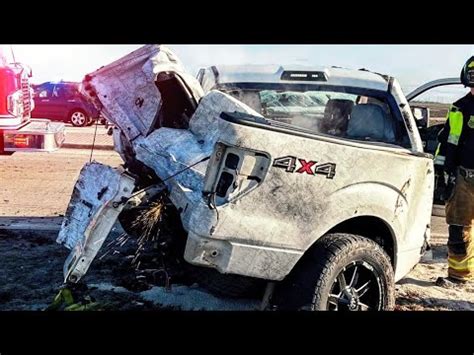 Extreme Rollover Crash Caught On Dash Cam Youtube