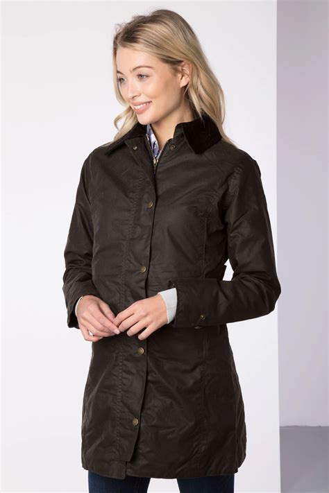 Ladies Long Wax Jacket Uk Womens Long Wax Coat Jackets Coat Wax Jackets