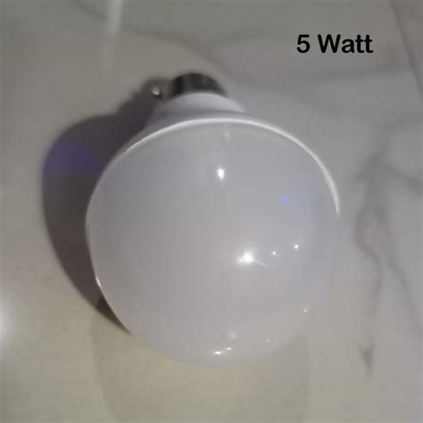 Aluminum 5 Watt Led Bulb, Cool Daylight at Rs 48/piece in Lucknow | ID ...