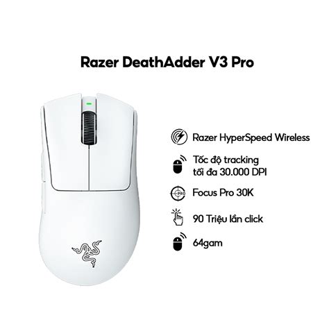 Chuột Không Dây Razer Deathadder V3 Pro [mới Chính Hãng] Lazada Vn