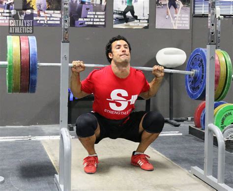 Zack Back Squat Catalyst Athletics Olympic Weightlifting Photo Library