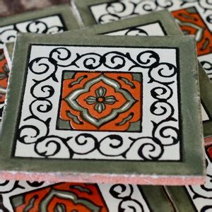 Mexican Talavera Tiles Handmade Hand Painted X Etsy