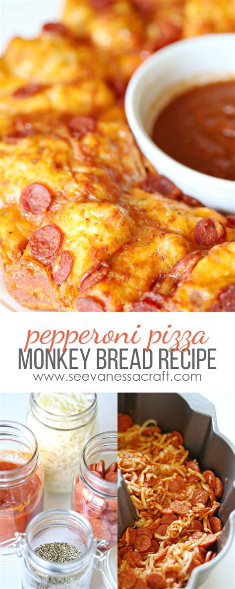 Recipe Pepperoni Pizza Monkey Bread See Vanessa Craft