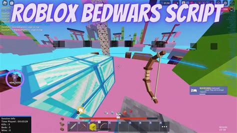 Roblox Bedwars Script With Op Features Support Mobile And Pc Youtube