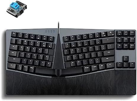 Perixx Periboard Bl Teclado Compacto Mec Nico Ergon Mico Con Cable