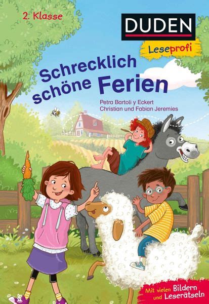 Duden Leseprofi Schrecklich Sch Ne Ferien Klasse Von Petra