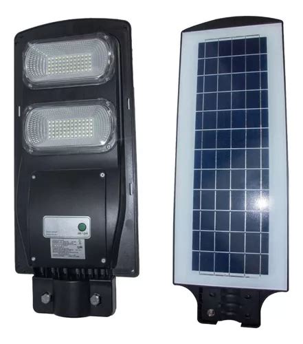 Lámpara Led Solar Alumbrado Público 60w C sensor Certificad Cuotas