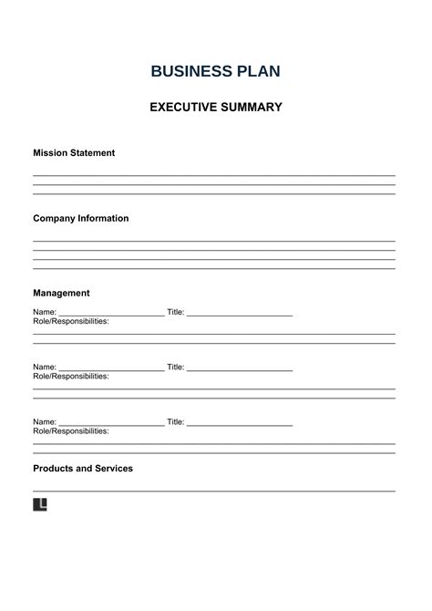 Free Business Plan Templates For Startups And Businesses Pdf And Word Worksheets Library