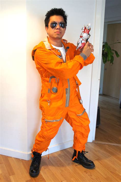 Orange Space Suit Costume