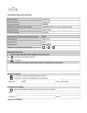 0000014355 Prasidhagiri SITXHRM004 Assessment 3 Observations Docx