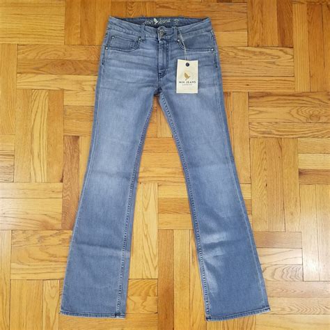 M I H Jeans Sugarland Mid Rise Bootcut Blue Denim Size 28x34 Nwt ~ Msrp