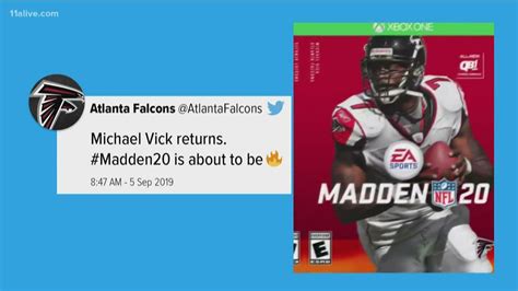 Madden Vick ex Falcons quarterback returns to video game | 11alive.com