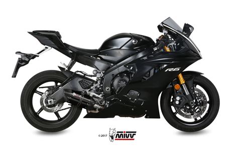 Escape YAMAHA YZF 600 R6 Mivv Suono Inox Negro Y 063 L9 Mivv