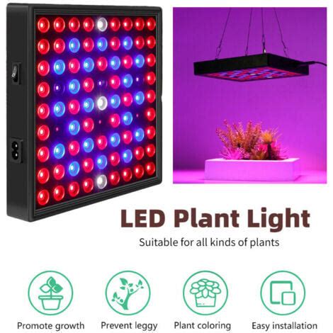 Tigrezy Lampe Horticole Led Croissance Floraison Cultivez Des Plantes