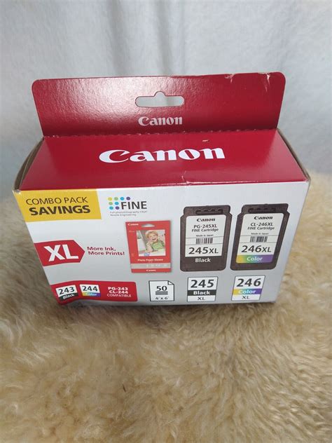 Canon Pg Xl Cl Xl Ink Cartridges Paper Combo Pack For Mg