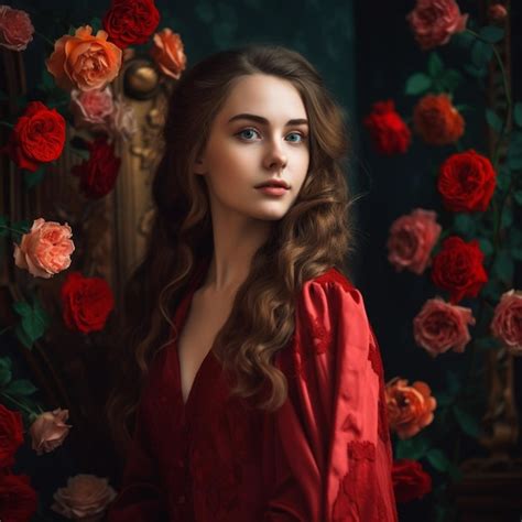 Premium Ai Image Beautiful People Illustration