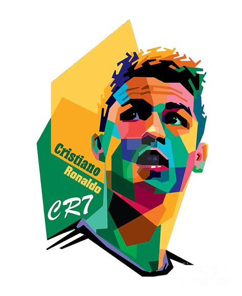 Cristiano Ronaldo Digital Art By Mark Francis Pixels