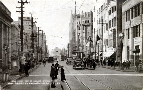 Shinjuku Station, Tokyo, c. 1930. | Old TokyoOld Tokyo