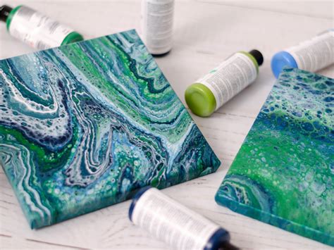 Acrylic Pouring Anleitung für Einsteiger Tipps und Tricks