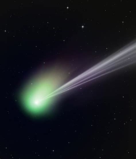 C E El Extra O Cometa Verde Se Ver Desde La Tierra Por