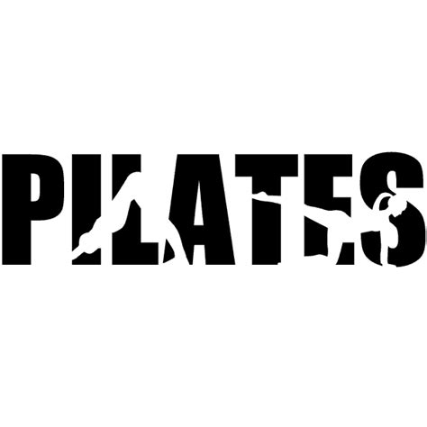 Vinilo Siluetas Pilates Pilates Quotes Joseph Pilates Pilates Logo