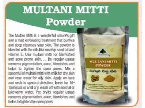 Green Cairo Multani Mitti Powder Packaging Size 100 Gm Packet At Rs