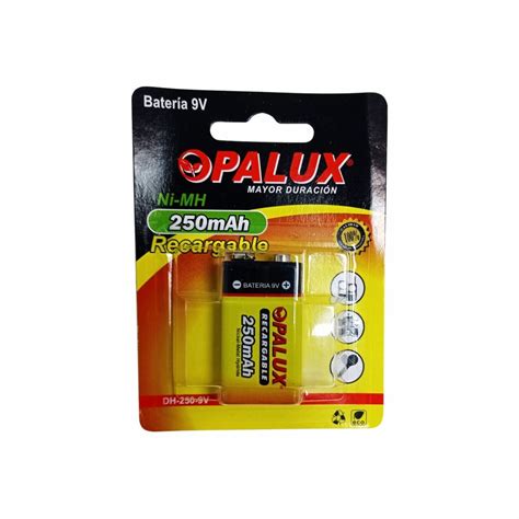 Batería Recargable 9V 250mah OPALUX Mihaba