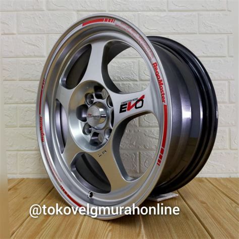 Jual Tvmo Velg Mobil Ring 15 Hole 4 Regamaster Evo Hyper Silver 4pcs