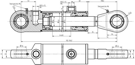 Skraw Met Si Ownik Hydrauliczny Cylinder Mm Y Ki Tura Cj F