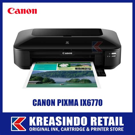 Jual Canon Pixma IX6770 IX 6770 A3 Printer Shopee Indonesia