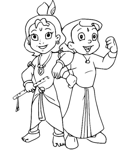 Chhota Bheem Coloring Pages To Print Free Printable Coloring Pages