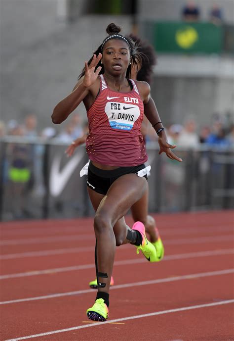 At 14 Sprinter Tamari Davis Is Already Eyeing 2020 Olympics Usa