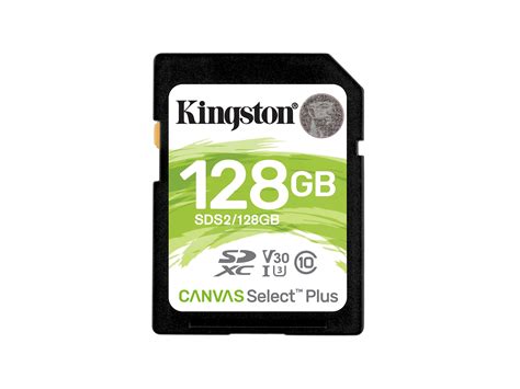 Kingston Canvas Select Plus Gb Sd Minneskort Komplett Se