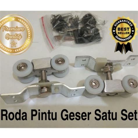 RODA HUSKY PINTU SLIDING GESER GANTUNG REL HUSKY GESER KAIT SLEDING