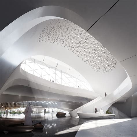 Zaha Hadid Se Inspira Nas Dunas Do Deserto Para Projetar A Nova Sede Da