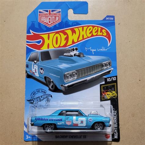 Jual Hot Wheels Chevy Chevelle Ss Nightburnerz Blue Urban