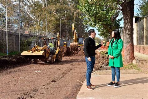 Noe Correa Y Leo Nardini Recorrieron El Inicio De Una Obra De