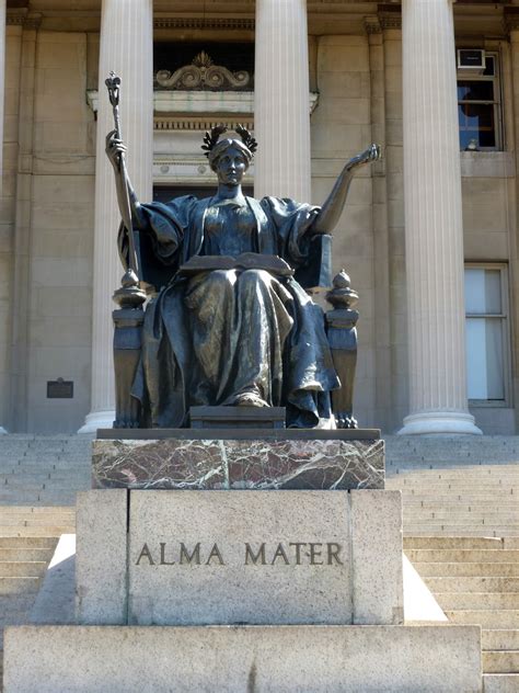 Photo Ops Epic Beings Athena As Alma Mater Columbia University Ny Ny