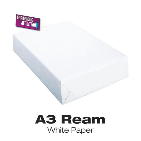 A3 75gsm White Premium Copy Paper (500 Sheets)