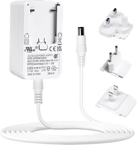 Amazon Upbright V Ac Dc Adapter Compatible With Philips Hue Play