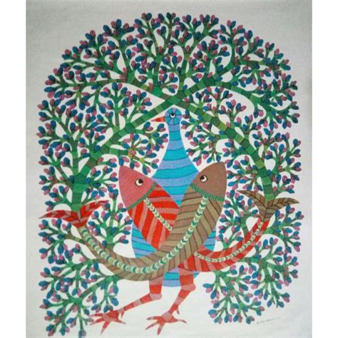 Vijay Shyam Tribal Gond Painting