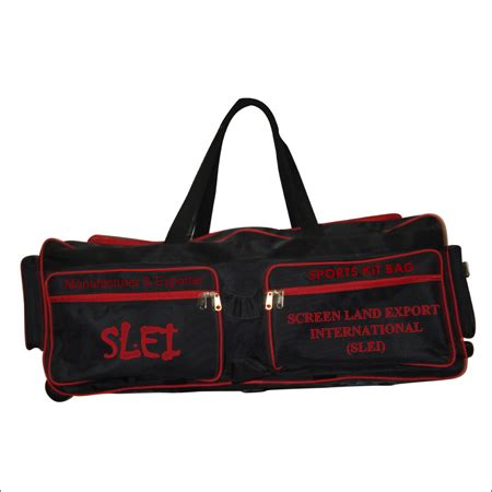 Black Canvas Nylon Sports Bags At Rs 800 Piece In Meerut ID 4495896391