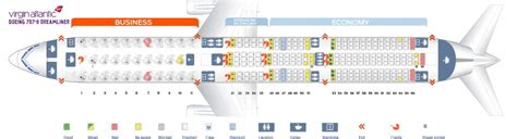 14 Boeing 787 Dreamliner Seating Plan Virgin Atlantic