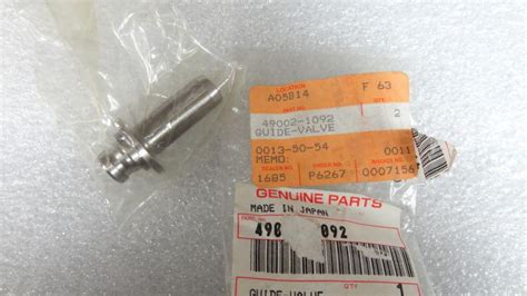 Sell Kawasaki Nos New Valve Guide Klf Kef Kvf In