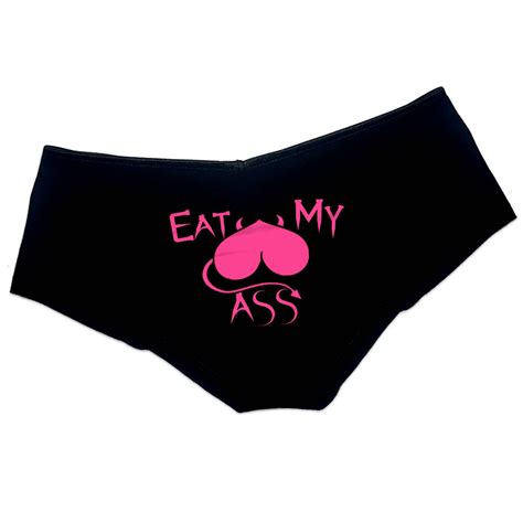 Eat My Ass Panties Booty Womens Underwear