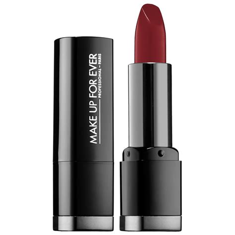 Makeup Forever Rouge Artist Intense Lipstick Satin Brownish Red 44 | Glambot.com - Best deals on ...